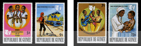 Postzegels uit Republique de Guinee (4)