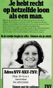 Wervingsposter FNV 1976
