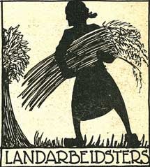 Illustratie uit folder uit 1929 voor aanmelding voor "De Proletarische Vrouw".