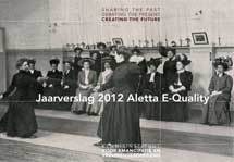 Foto voorkant Jaarverslag 2012
