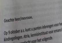 Foto brief