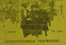 Internationale vrouwendag 1990: 80 jaar vredesstrijd, 80 jaar vrouwenstrijd voor gelijke rechten  