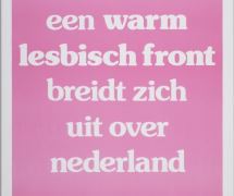 Een warm lesbisch front breidt zich uit over Nederland