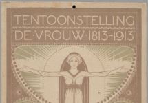 Affiche tentoonstelling De Vrouw 1813 - 1913